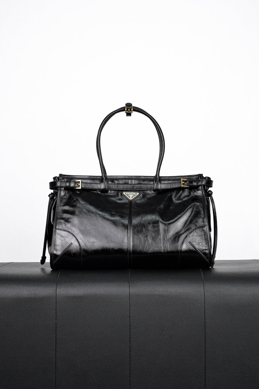 Сумка Prada SL из вощеной кожи, большая.