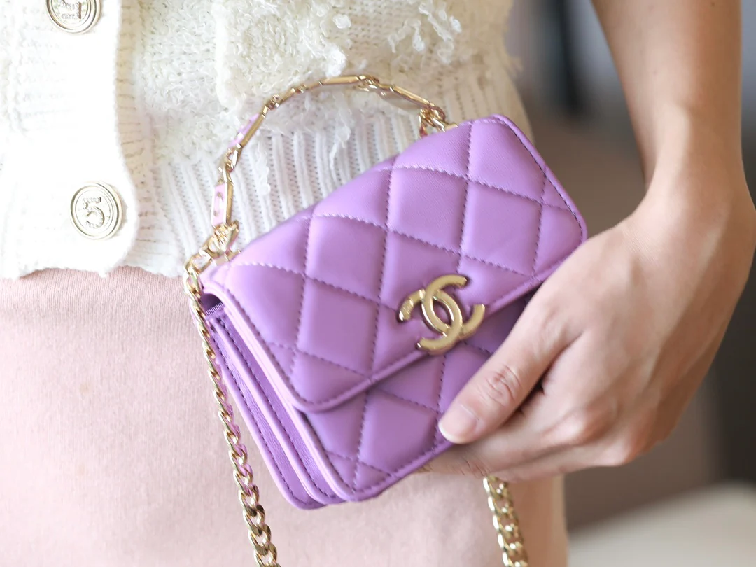 Chanel - в стиле Чжао Луси - Маленькая сумка через плечо - 3