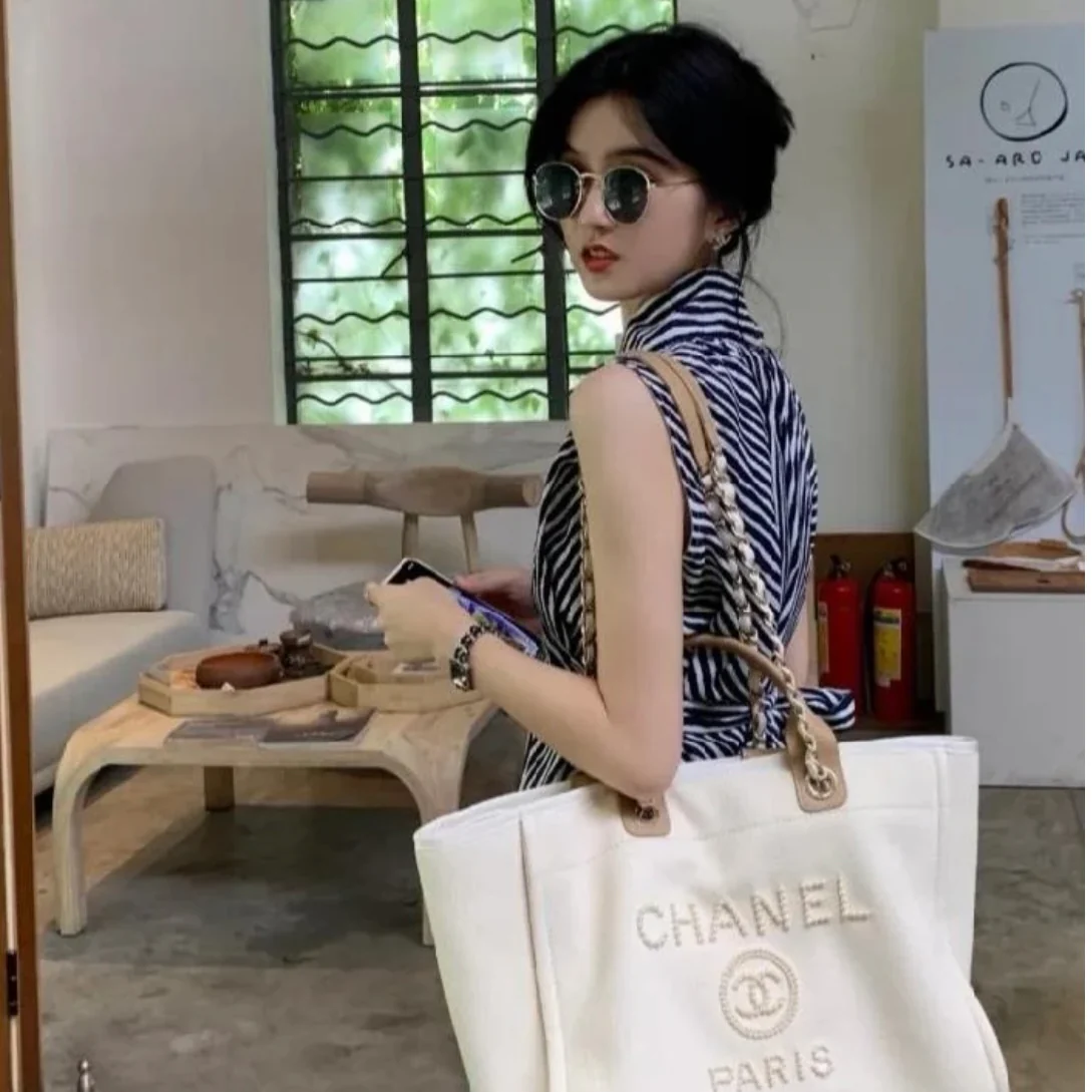 Пляжная сумка Chanel Pearl