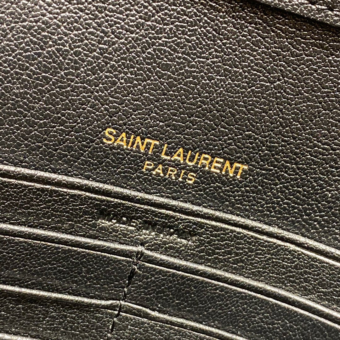 Сумка YSL-Becky из овечьей кожи с ромбовидной стёжкой и цепочкой - 1 шт.