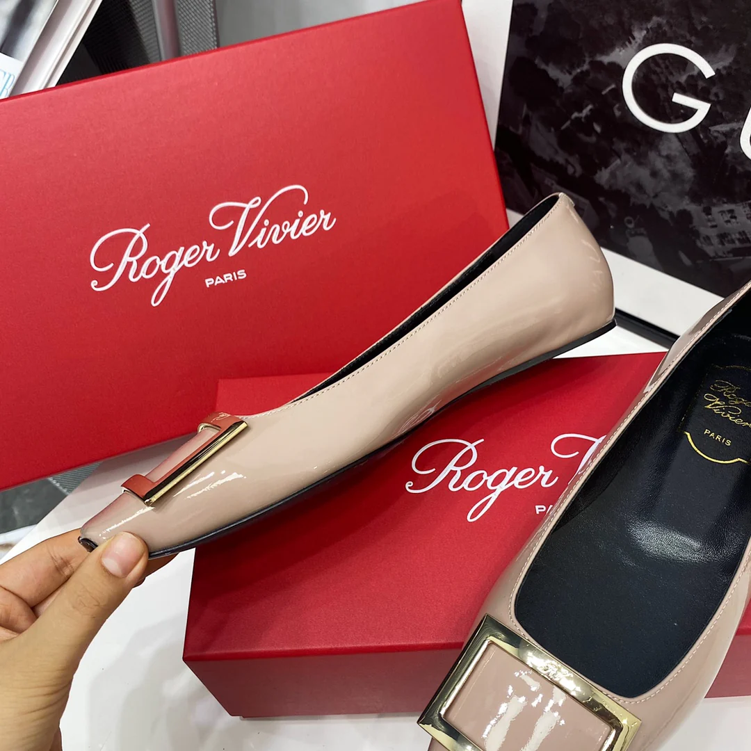 RV - Плоское основание, квадратный носок - Темно-абрикосовый цвет