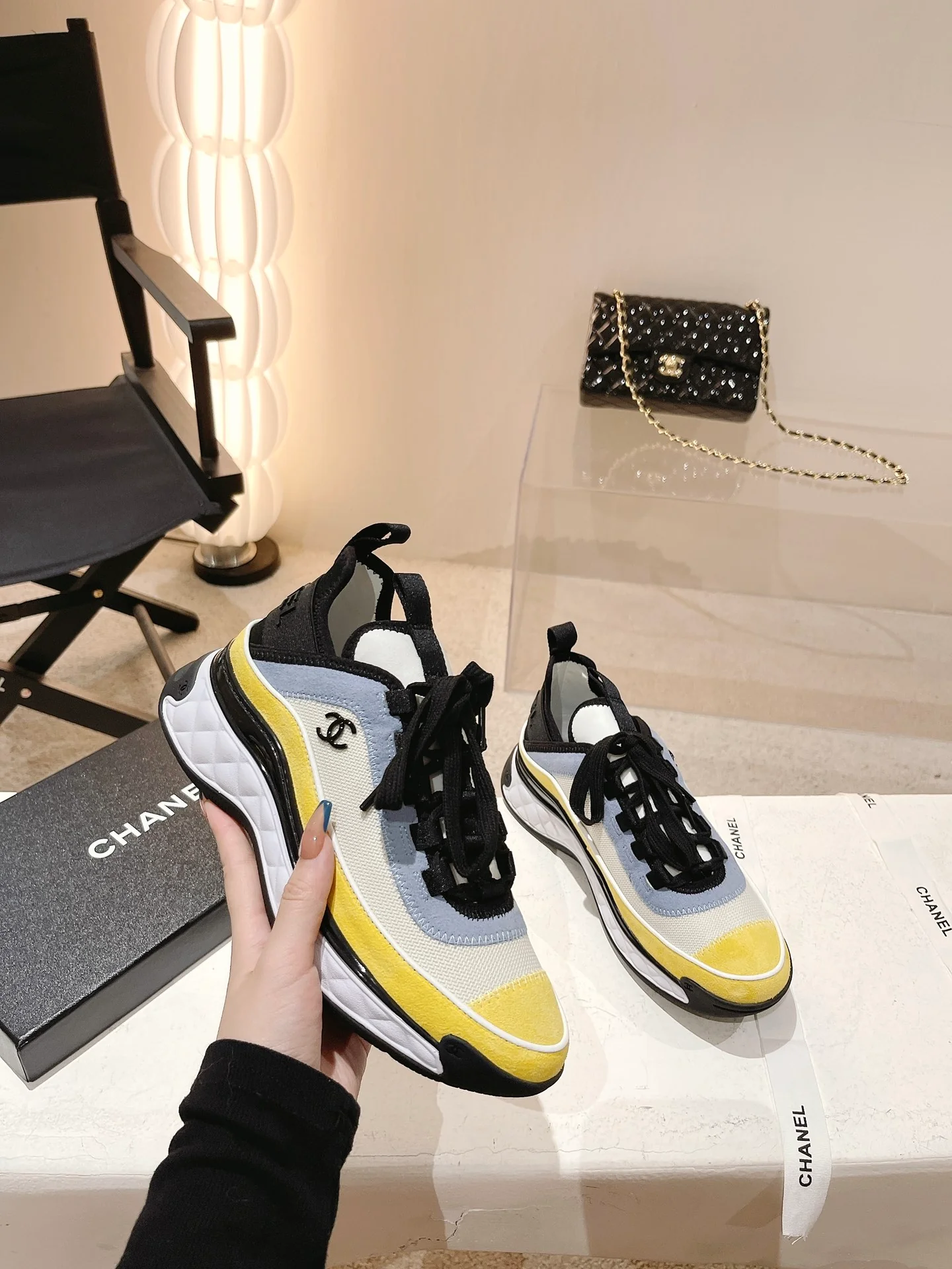 Chanel - Массивные туфли - Кроссовки - Повседневная обувь - 1