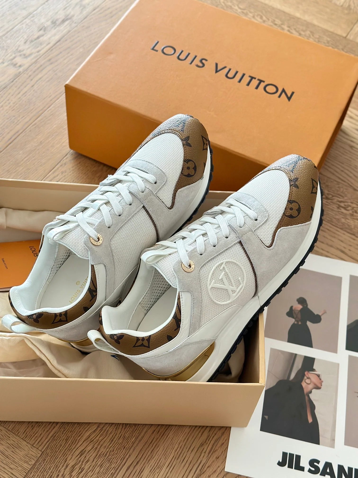 Кроссовки LV Runaway - серия Milk Tea Brown - модель 3