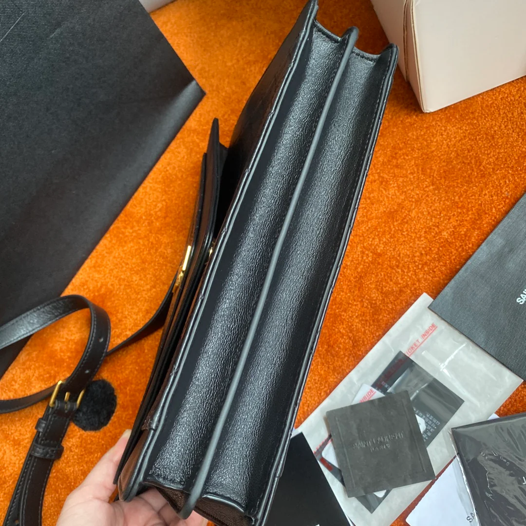 Большая сумка-конверт из овечьей кожи YSL-gaby - 1 шт.