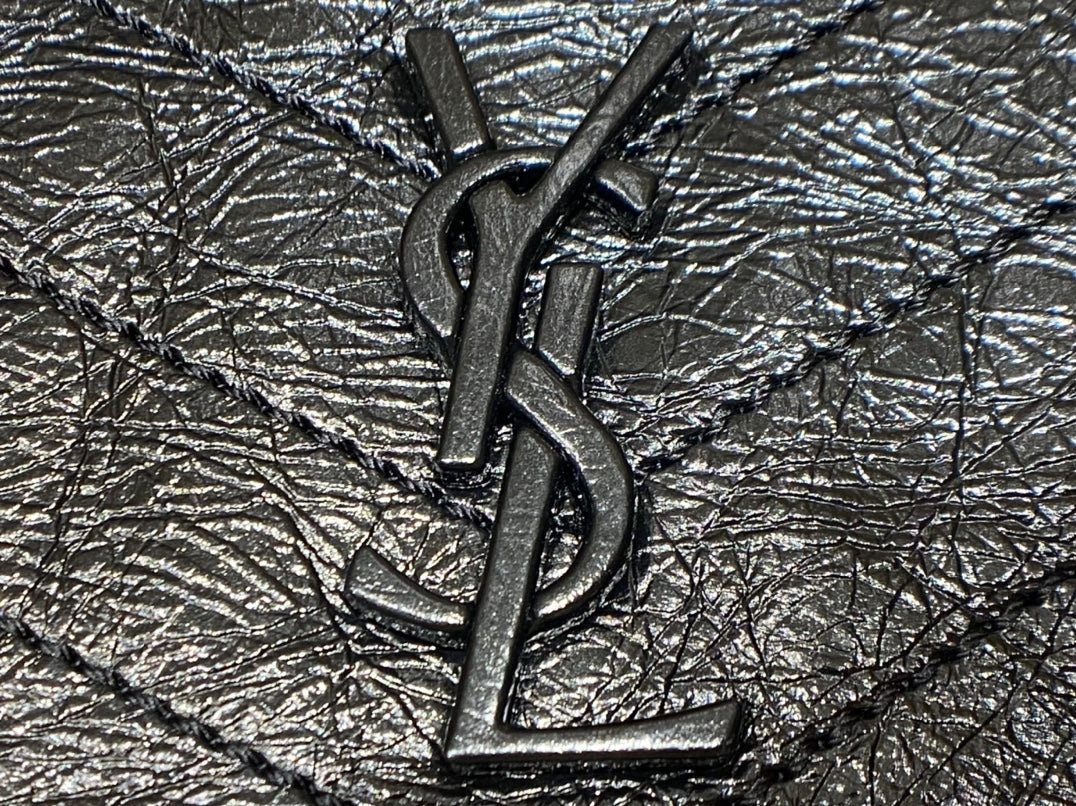 Сумка через плечо YSL-niki с цепочкой, черная.