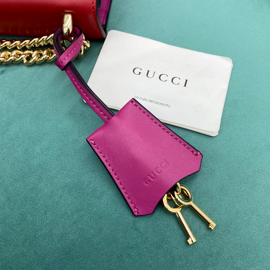 Замок Gucci - Маленький квадратный замок - 20-13-8 см - 1