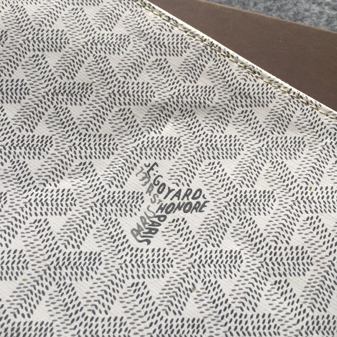 Мини-сумочка Goyard - белая