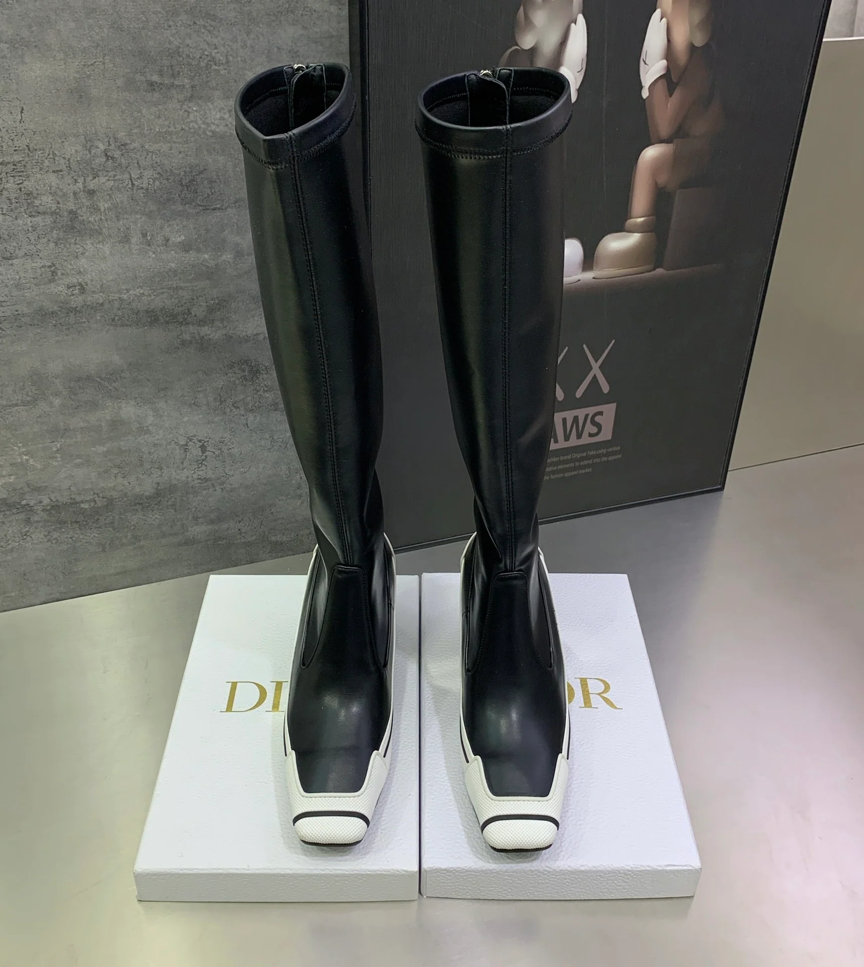 Dior - Ботинки на шпильке из овечьей кожи