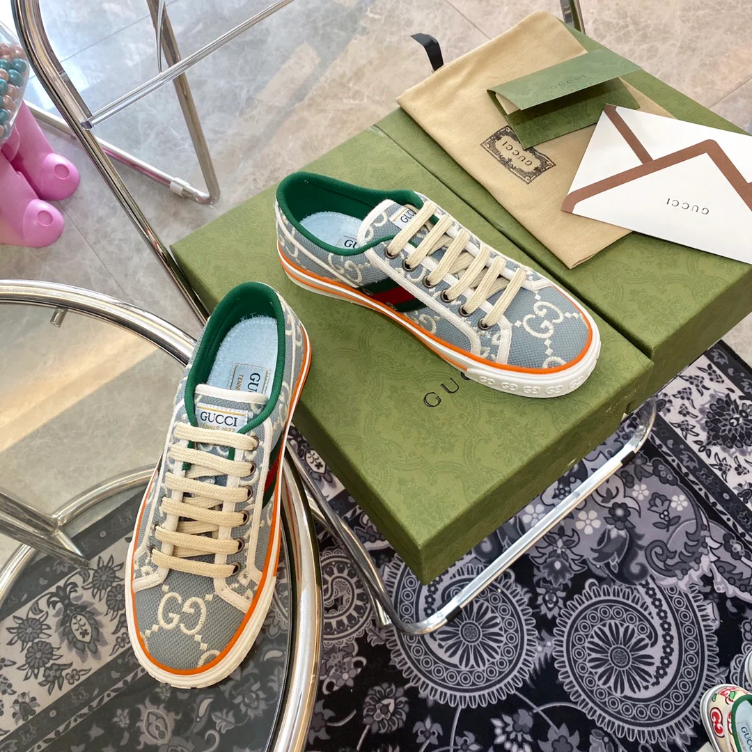 Кед Gucci из парусины - Полная коллекция - 1