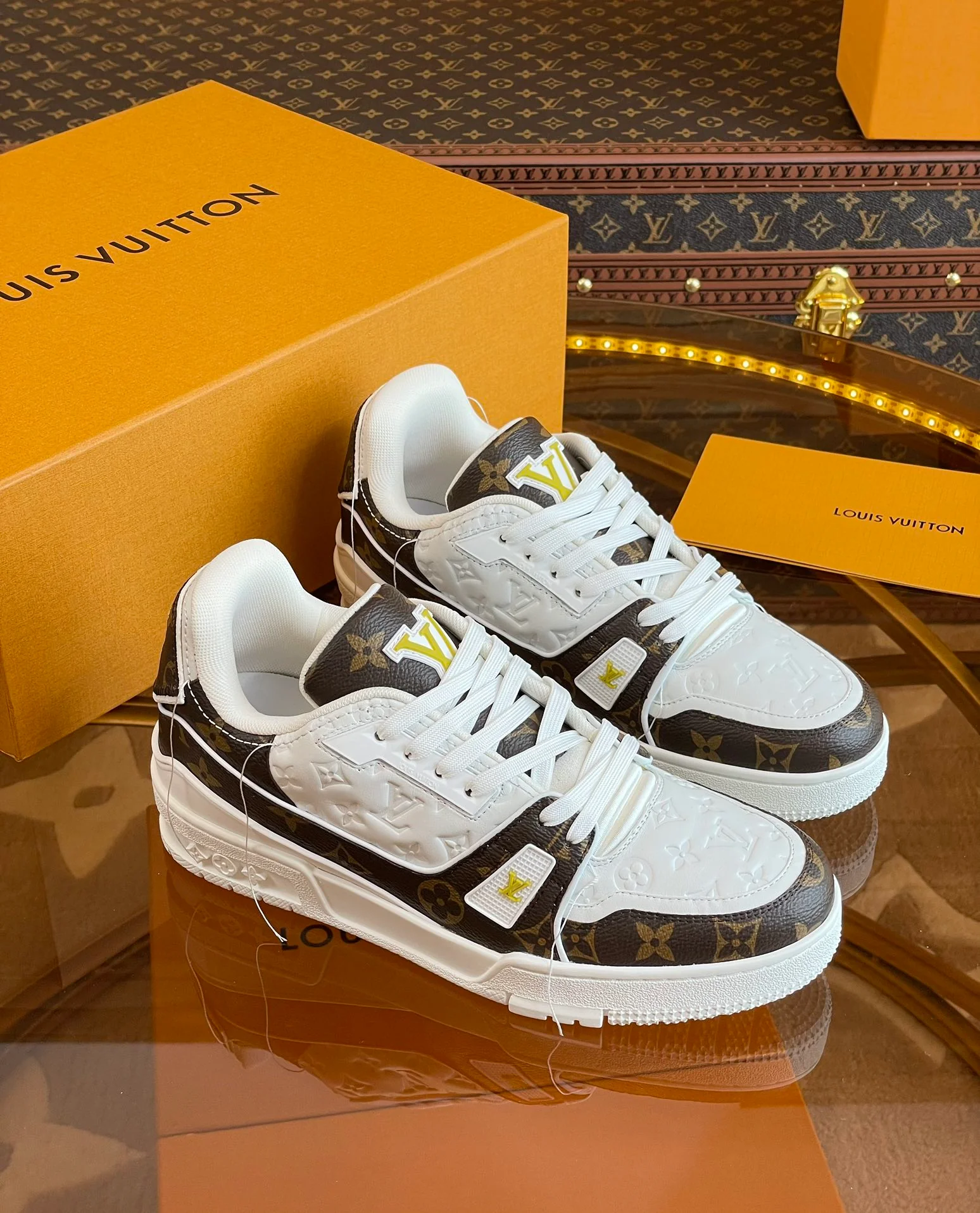 LV - Баскетбольные кроссовки на липучках - Серия кроссовок - Парный стиль