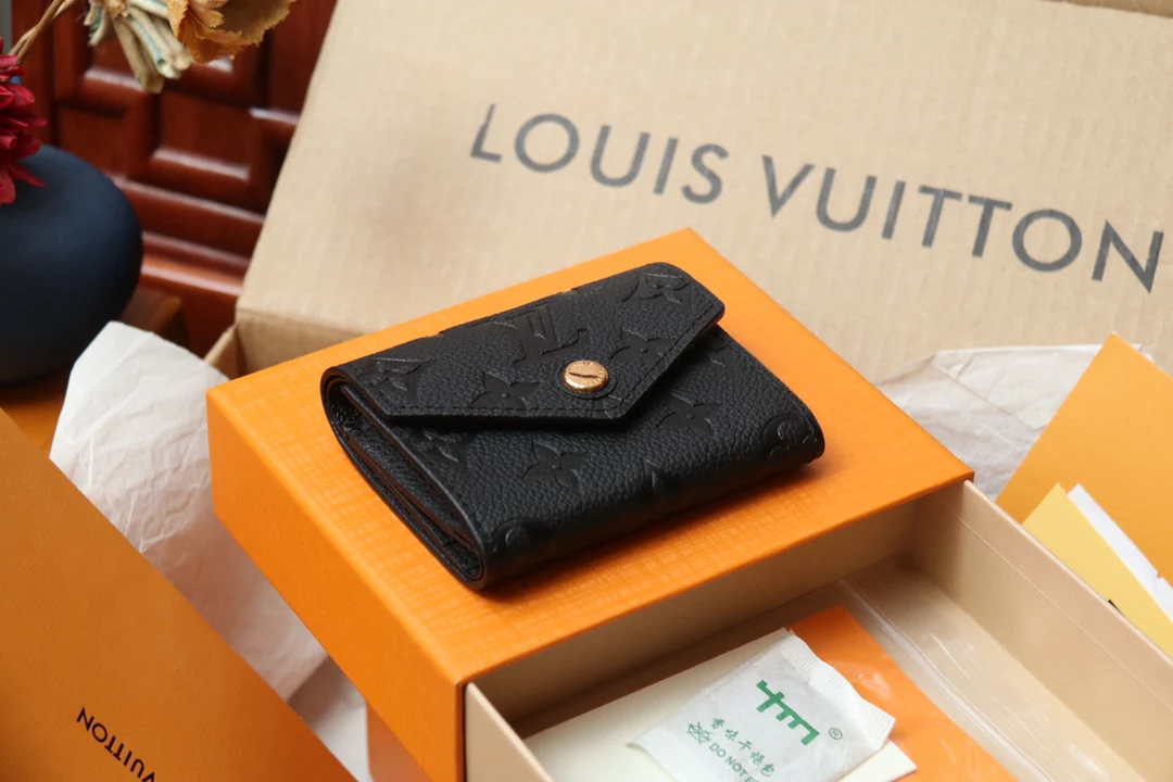 Кошелек LV-m62935-zoe, короткий, черный