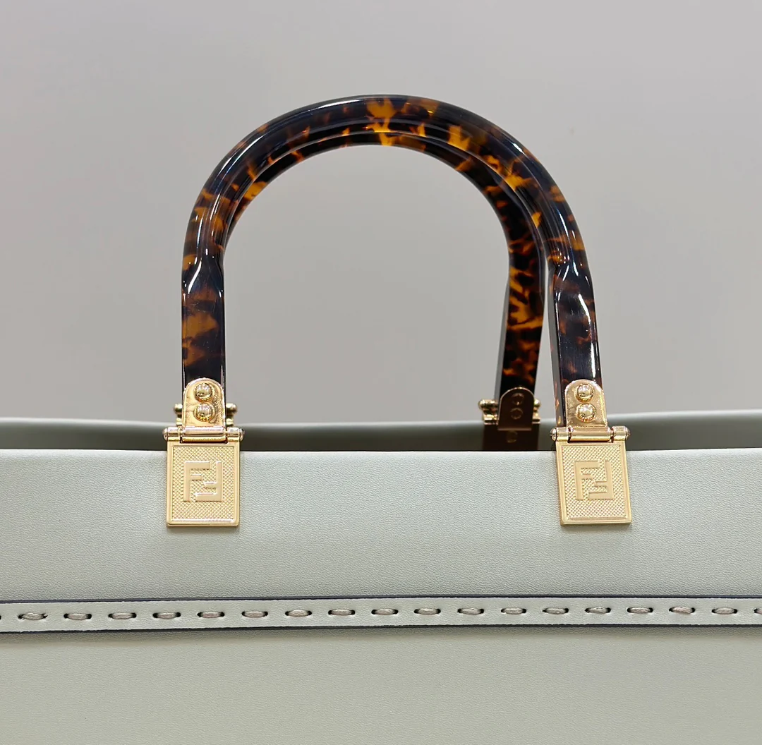 Сумка-шоппер Fendi Sunshine - светло-серая