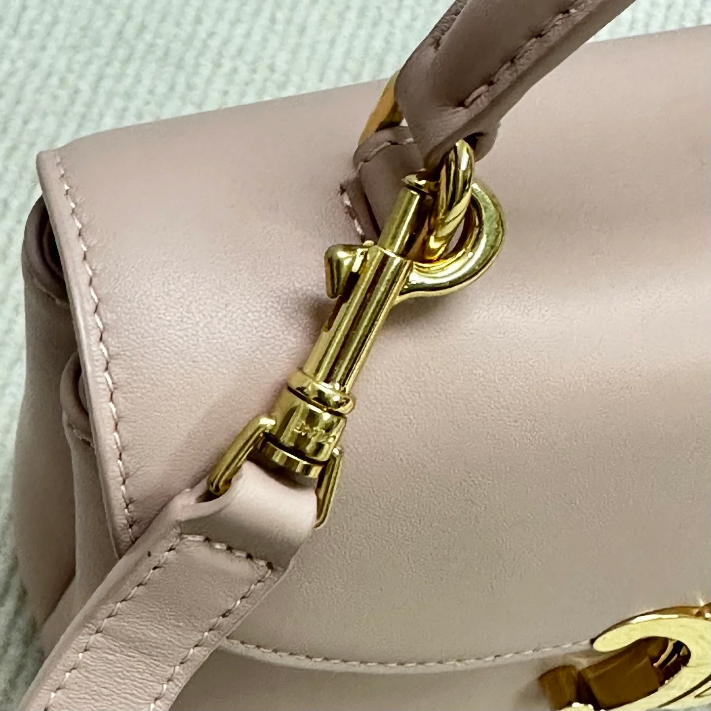 Сумочка Celine Arc de Triomphe Kelly - маленькая - розовая