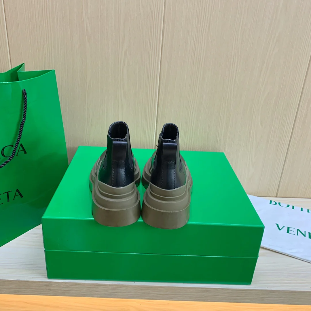 Новые ботильоны BV-22 осень/зима - темно-зеленая подошва