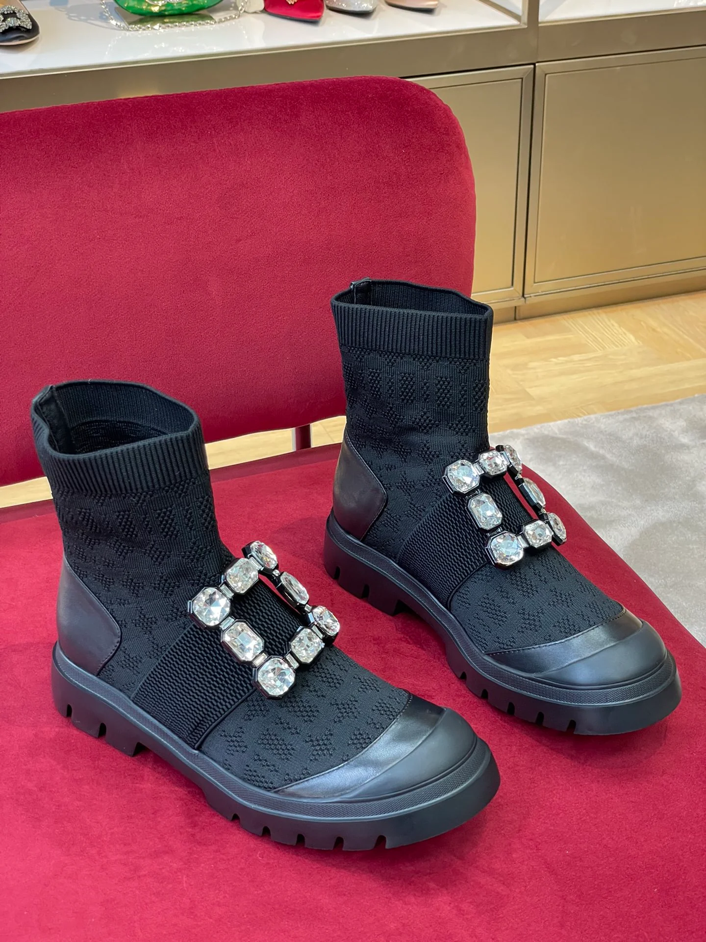 Обувь RV Shoes - Осень/Зима 2022 - Ботинки-носки - Черные