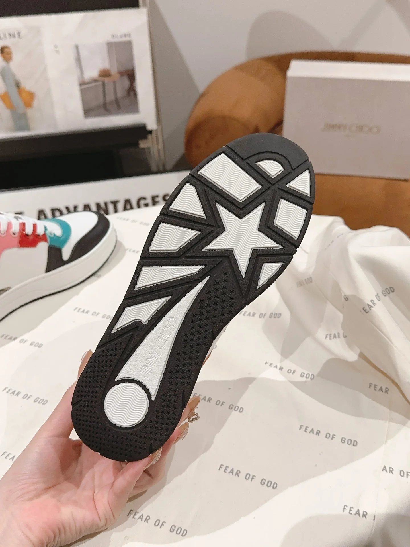 Jimmy - Новинка 2023 года - Повседневная обувь - Бело-черная