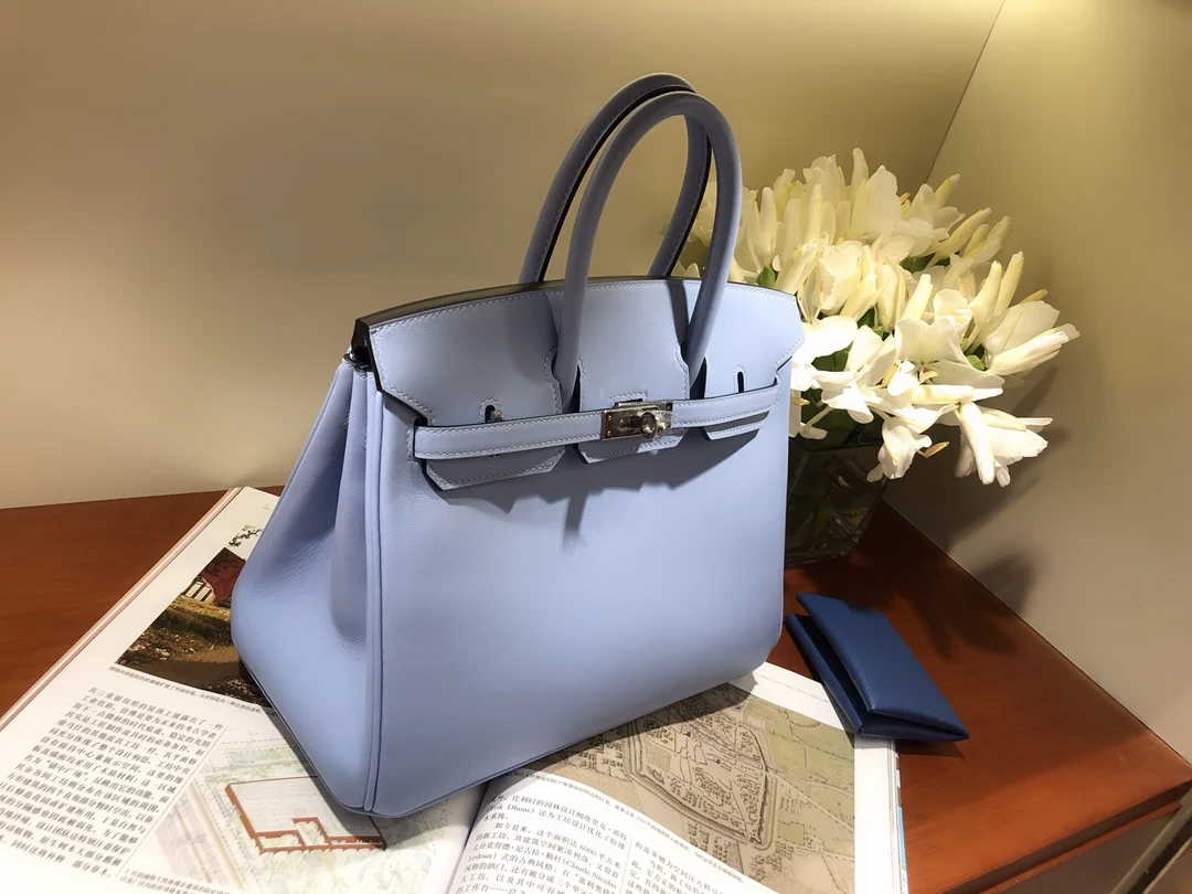 Сумка Hermes Birkin 25 Swift с серебряной пряжкой