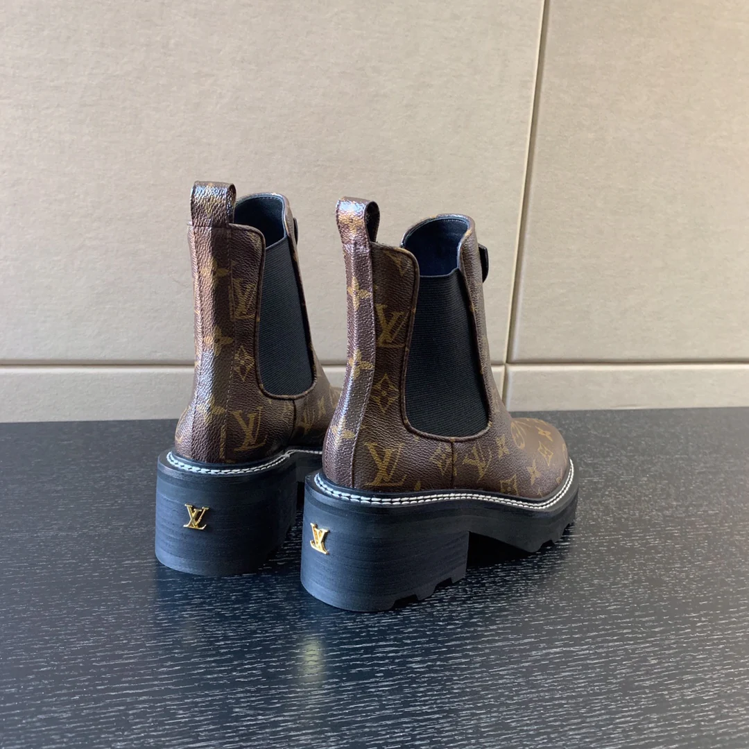 Новинка осенне-зимней коллекции LV 2023 - Beaubourg - Ботильоны - Короткие ботинки