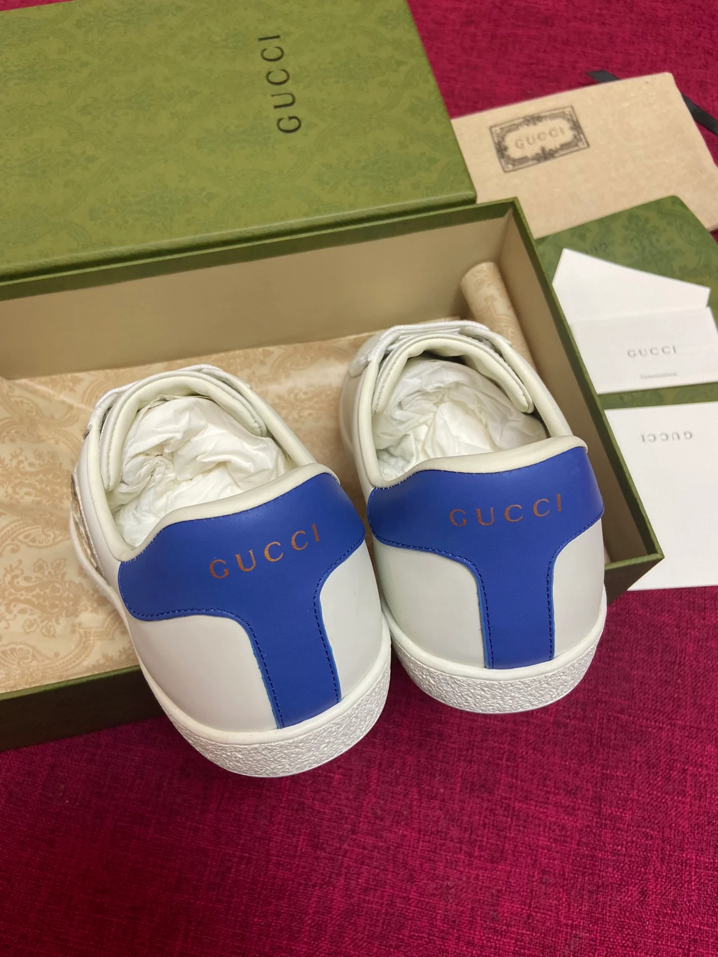 Gucci - Белые кроссовки - Кроссовки - Повседневная обувь - 14