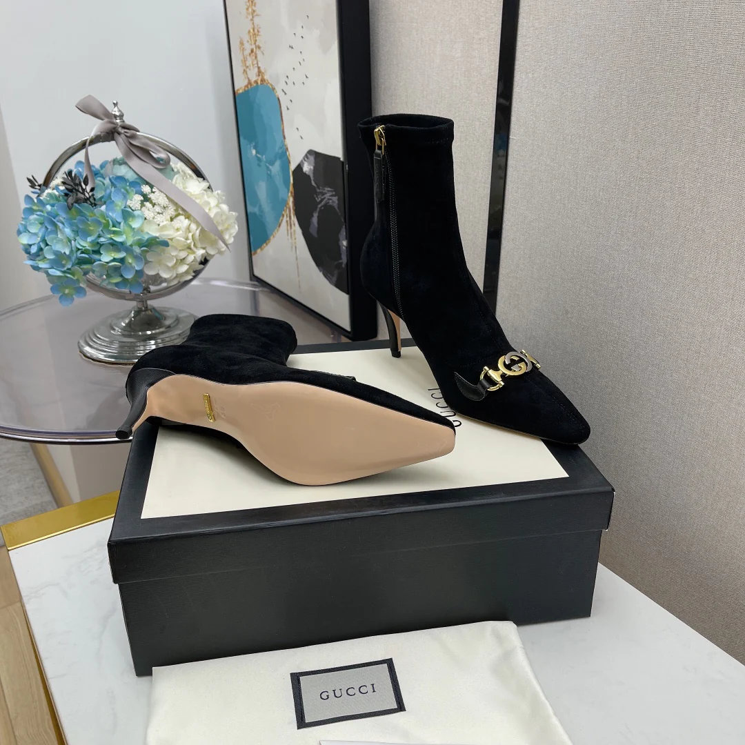 Gucci - Ботильоны на низком каблуке