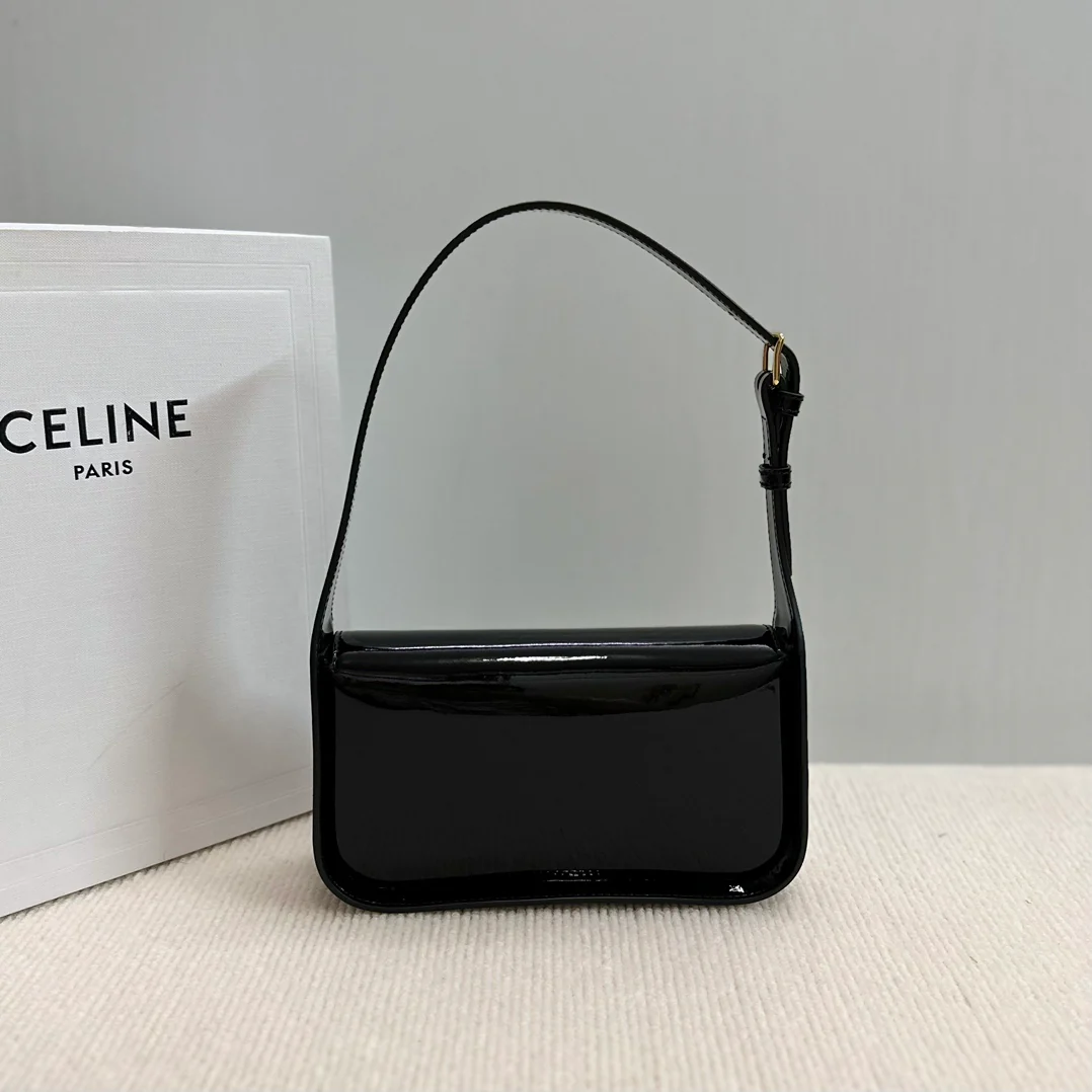 Сумка Celine Terence из лакированной кожи