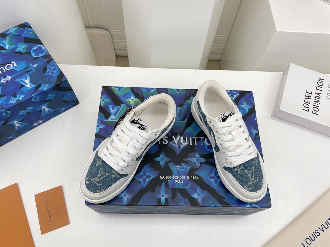 Обувь LV — весенняя коллаборация LV x Nike 2022 года.