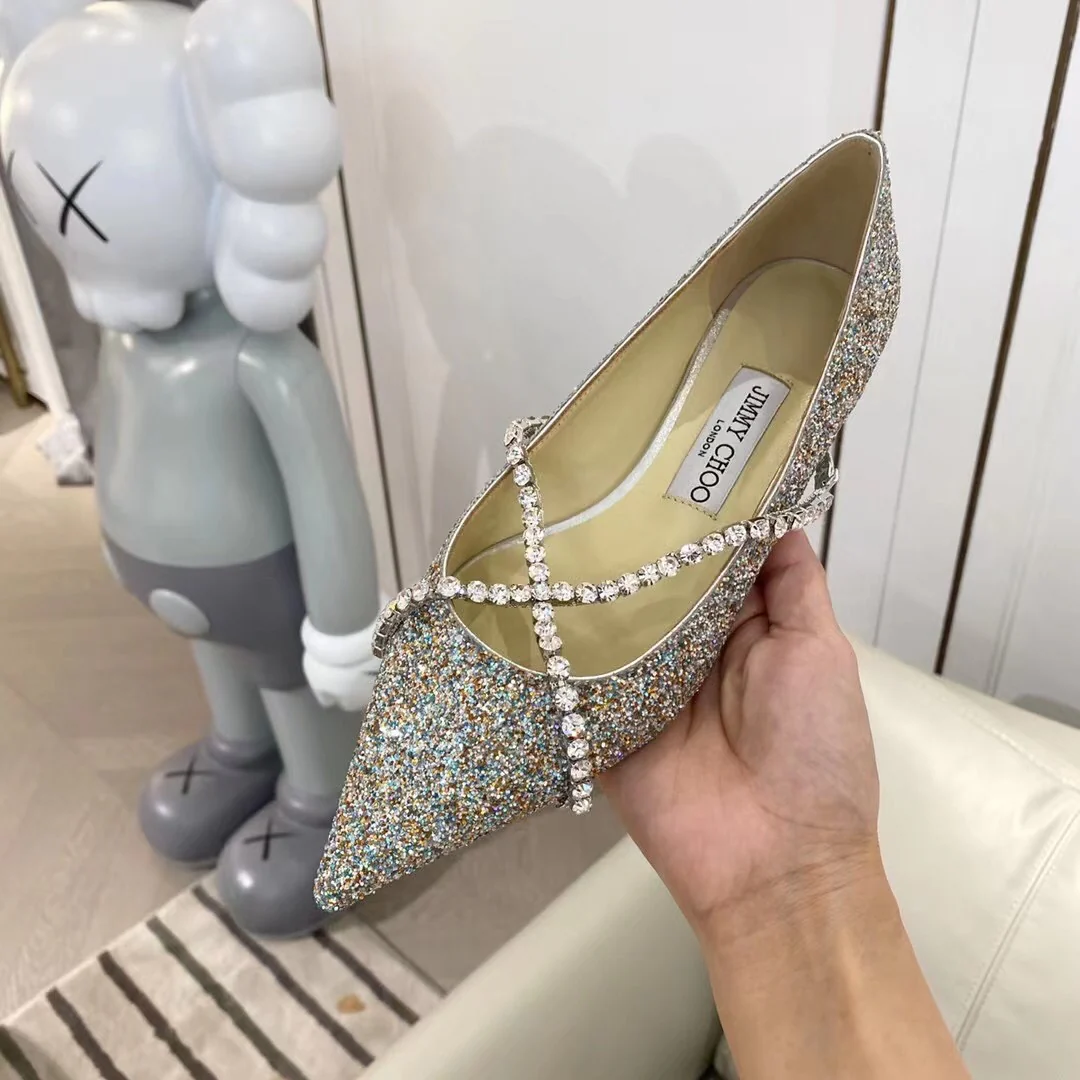 Балетки Jimmy Cross с цепочкой и стразами - 1 шт.