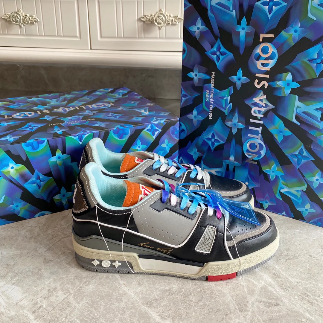 Обувь LV - кроссовки LV Trainer - 2