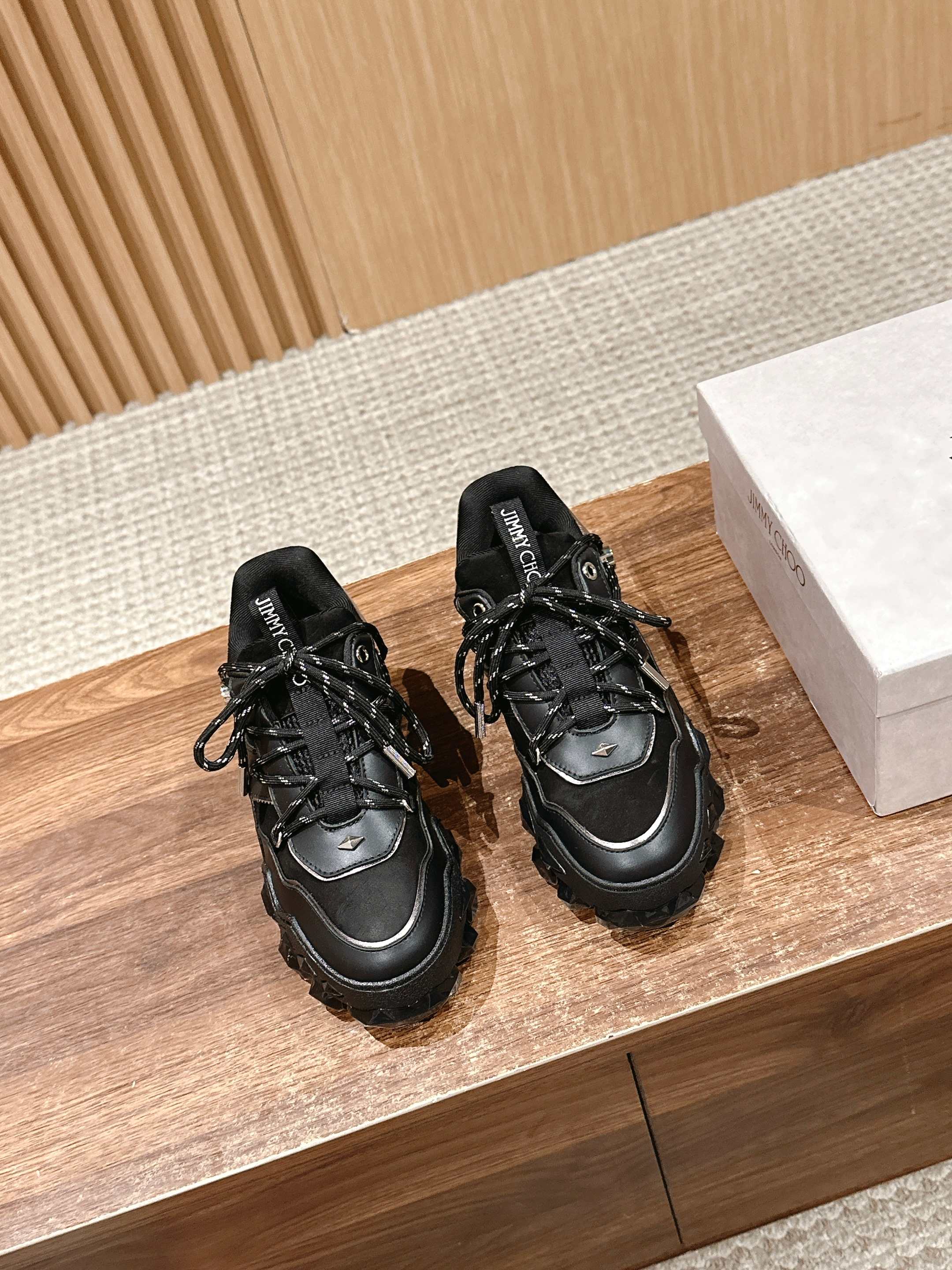 Парные кроссовки Jimmy Diamond Dad Shoes - черные