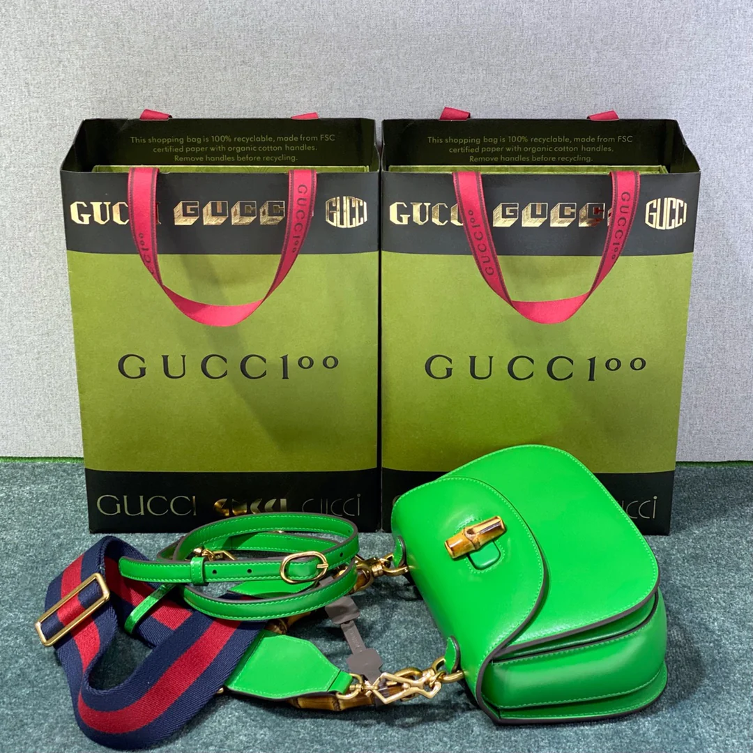 Коллекция ретро-сумок Gucci из бамбука - 3