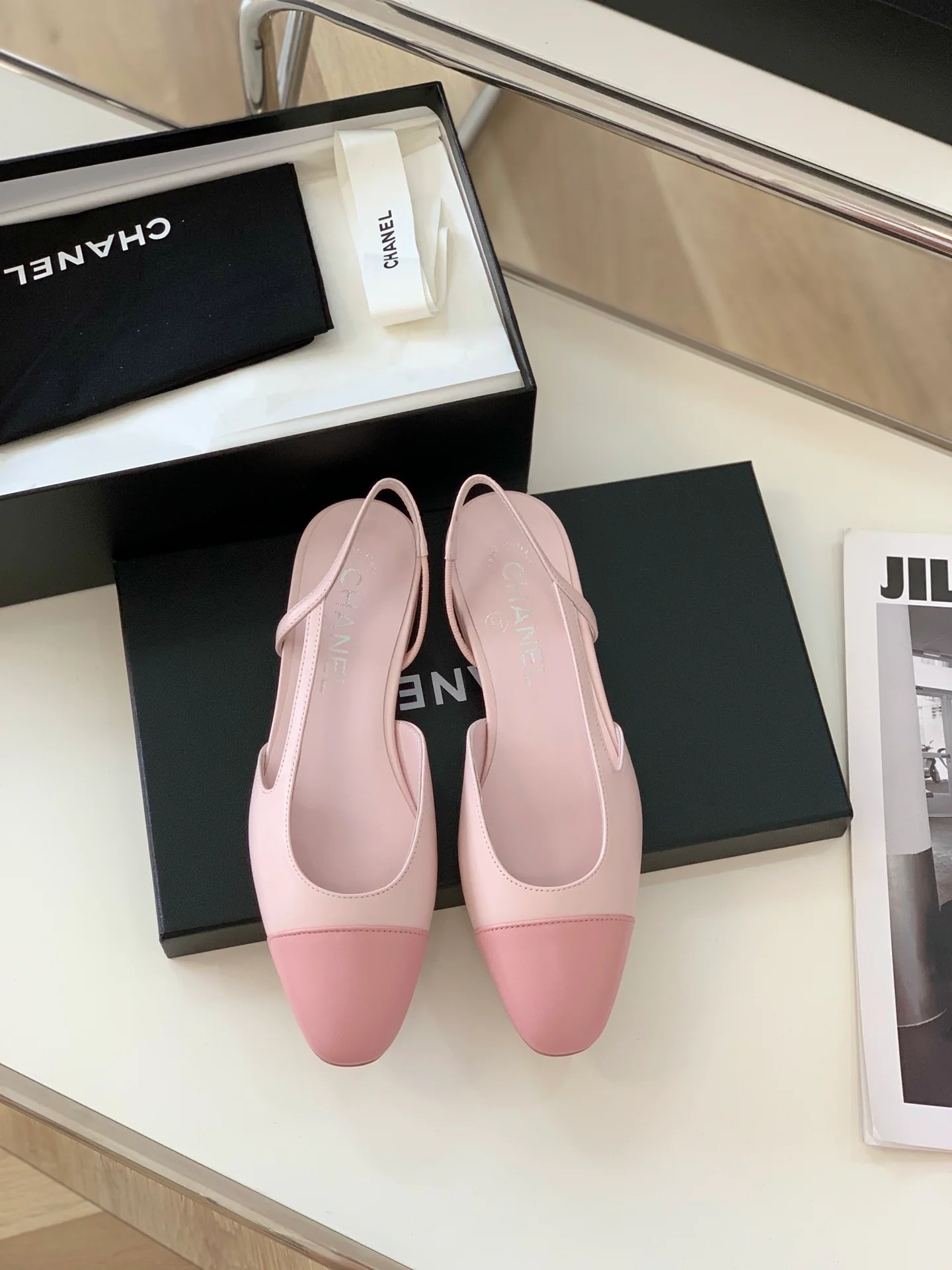 Chanel - Балетки с открытой пяткой