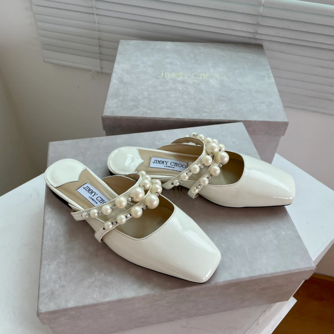 Мюли/тапочки Jimmy Pearl с квадратным носком