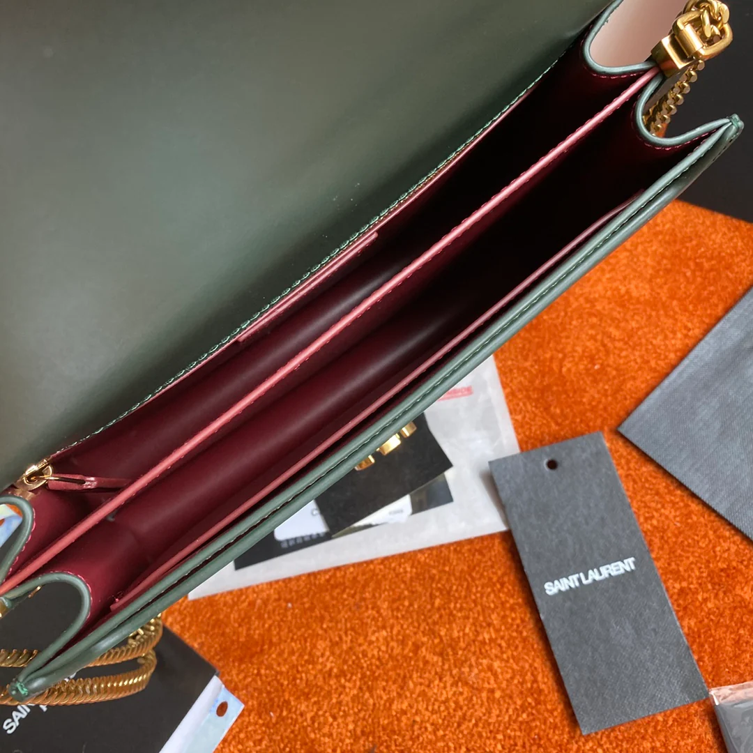 Сумка-конверт YSL Cassandra из плетеной ткани - 3 шт.