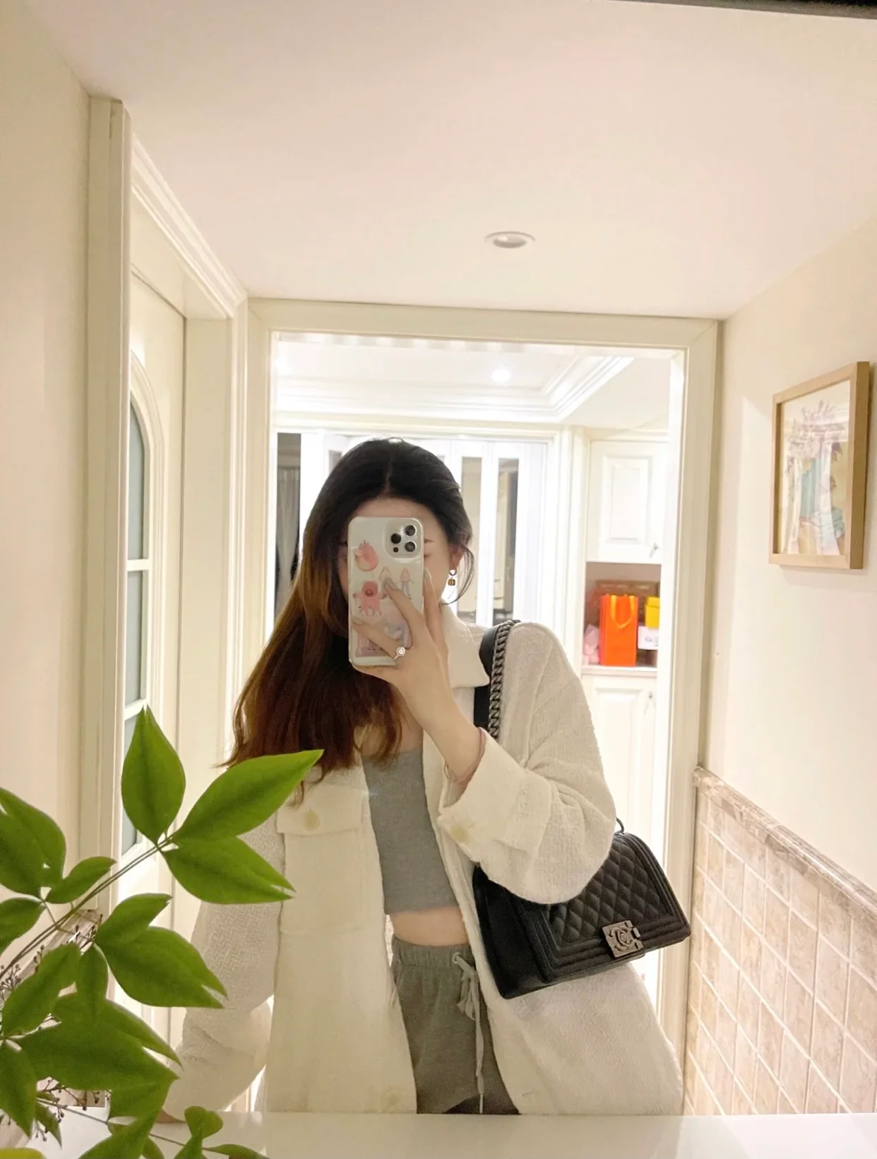 Chanel Le Boy Crystal Diamond Pattern Caviar - Medium - Black Silver