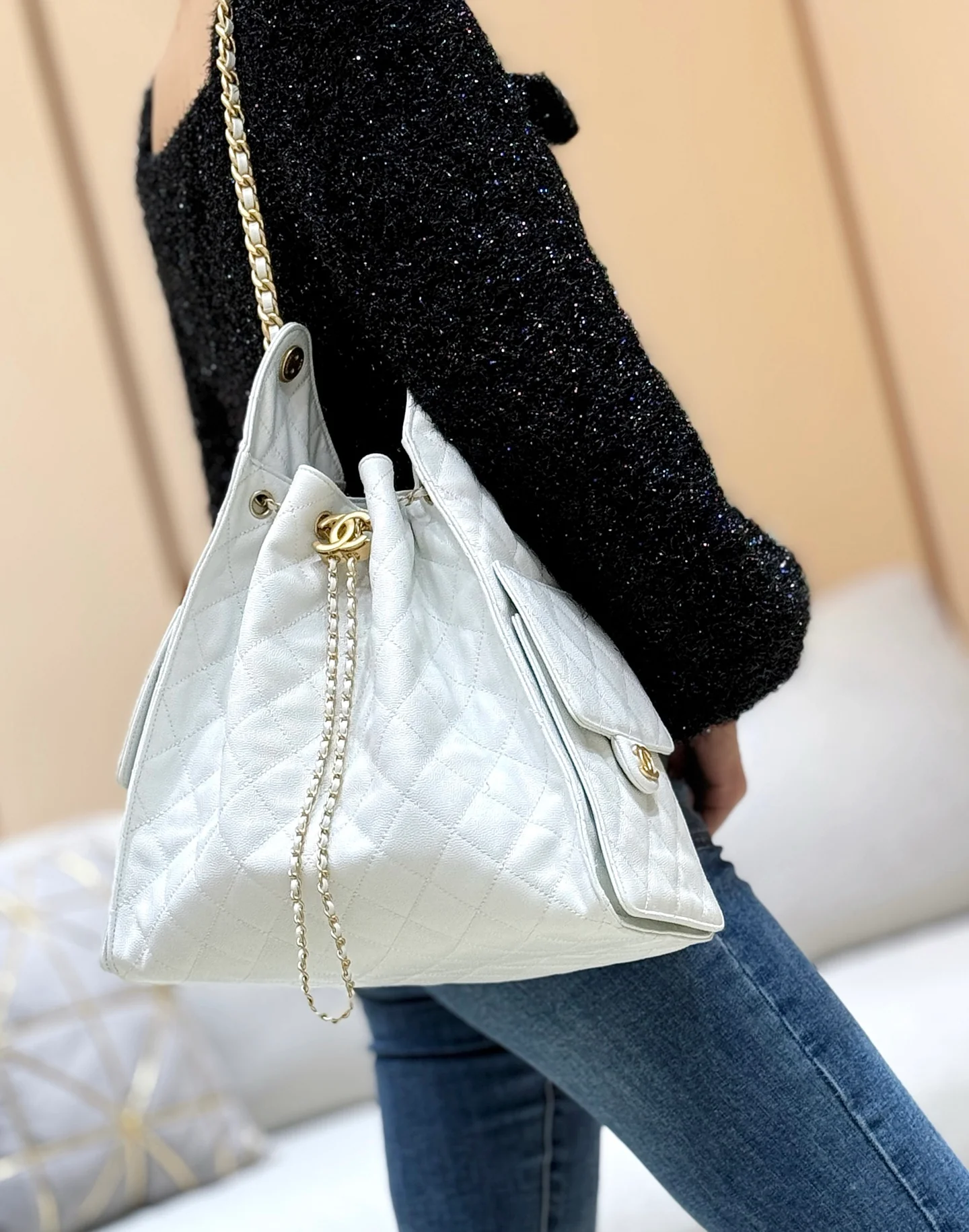 Сумка Chanel 25s 25bag - белая