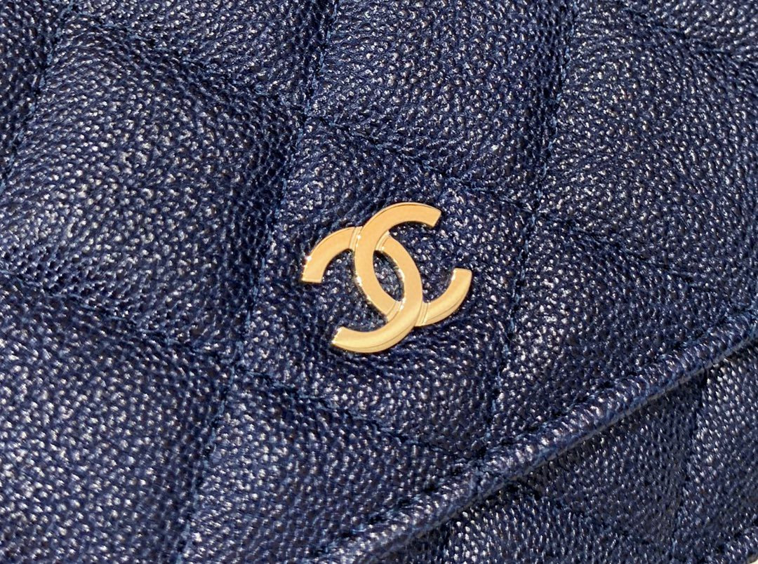 Пряжка Chanel WOC с узором ?Кунжут? из светлого золота - 3 шт.