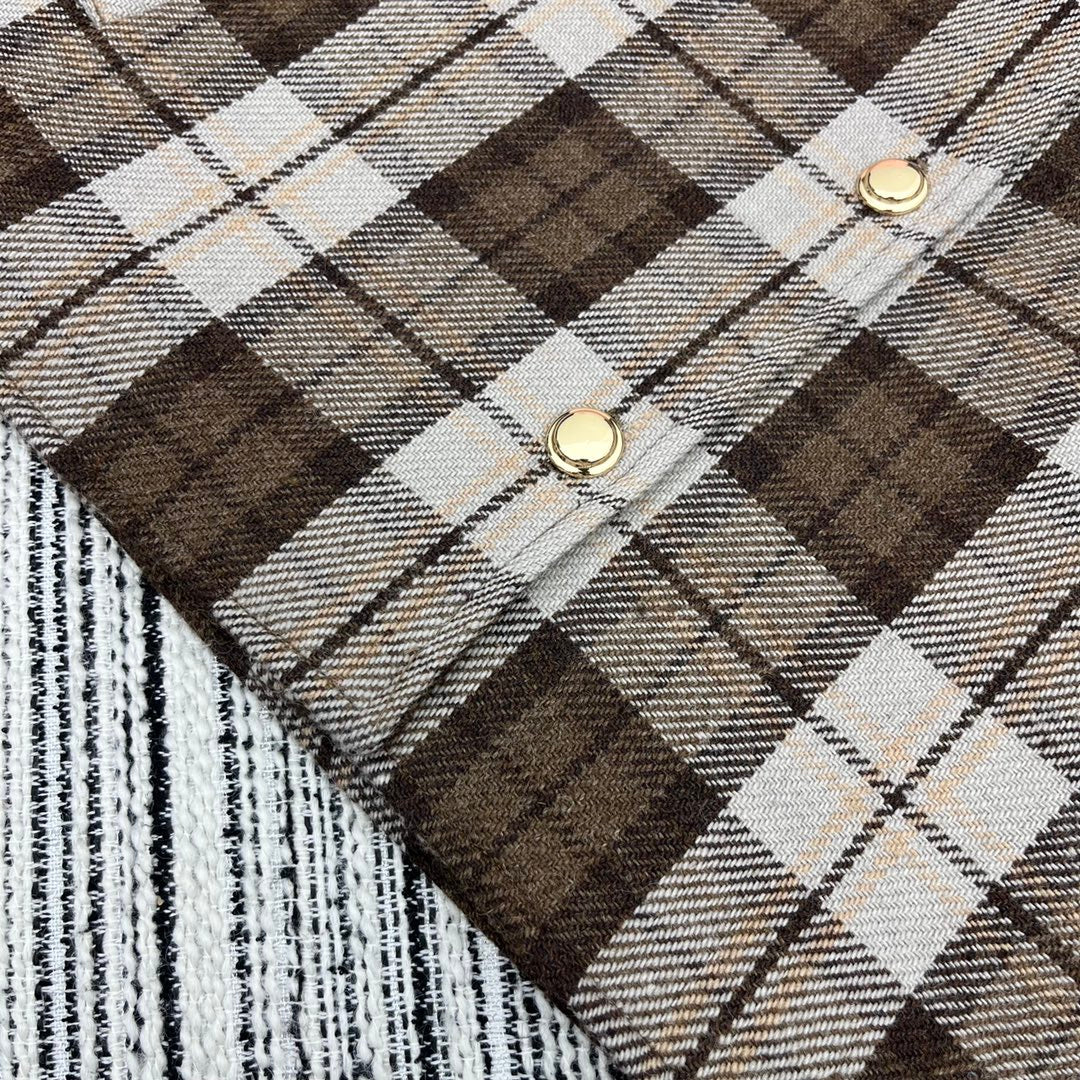 Miu Miu - 2404 - Новый клетчатый жилет с воротником