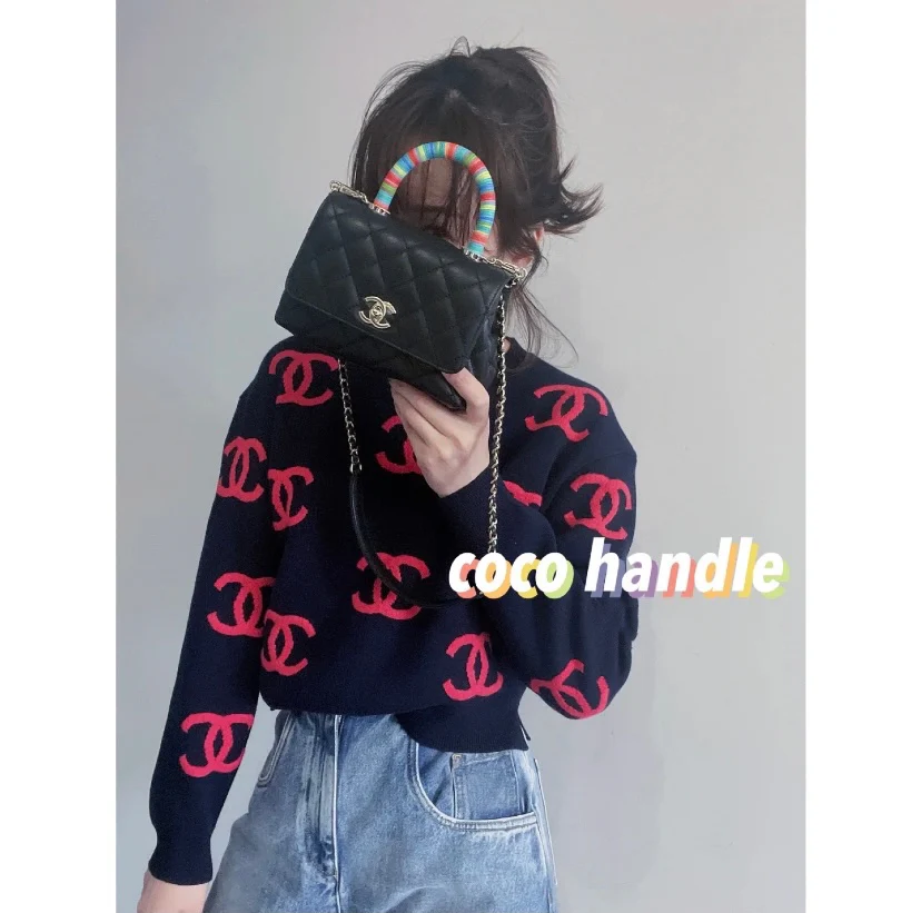 Мини-сумочка Chanel Coco Handle Rainbow