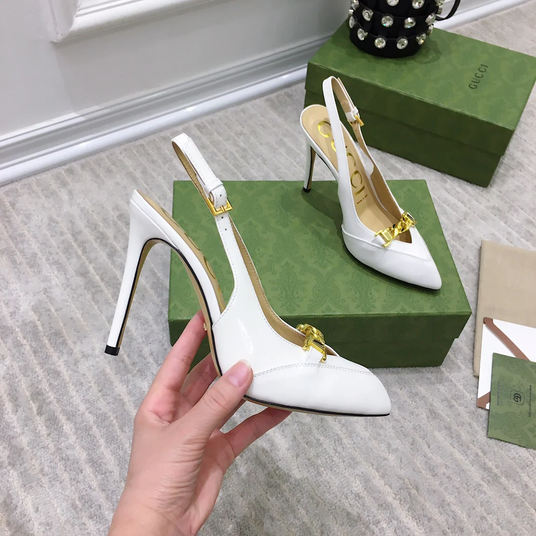 Туфли на высоком каблуке Gucci - 1