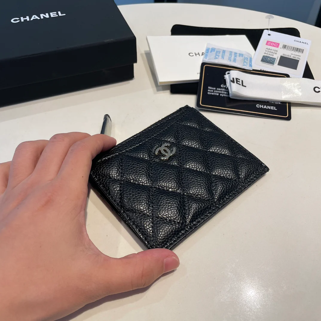 Chanel-经典CF 卡夹拉链钱包