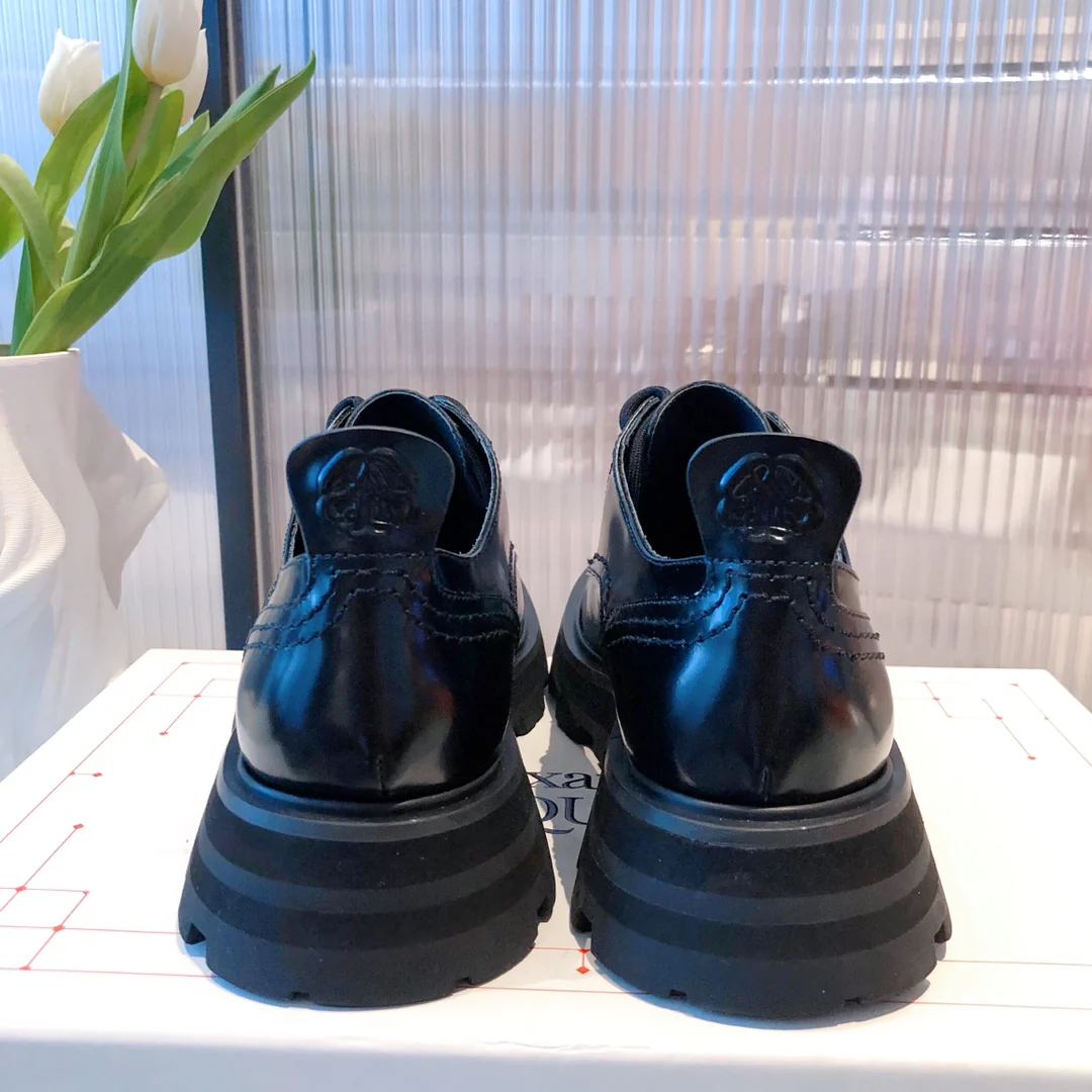 Лоферы на платформе McQueen - 1