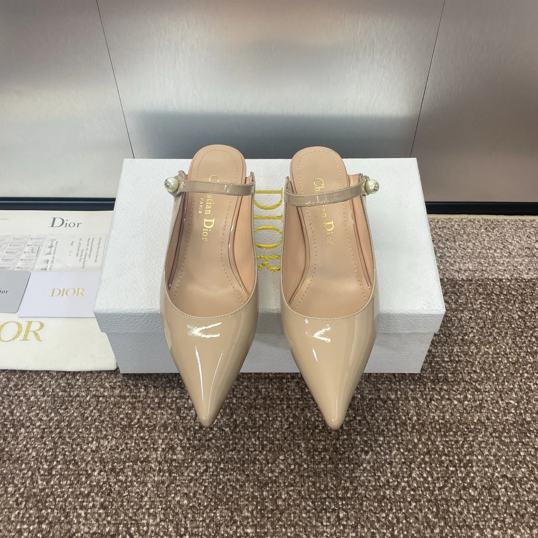 Босоножки Dior 2024 на высоком каблуке 3 см - цвет 