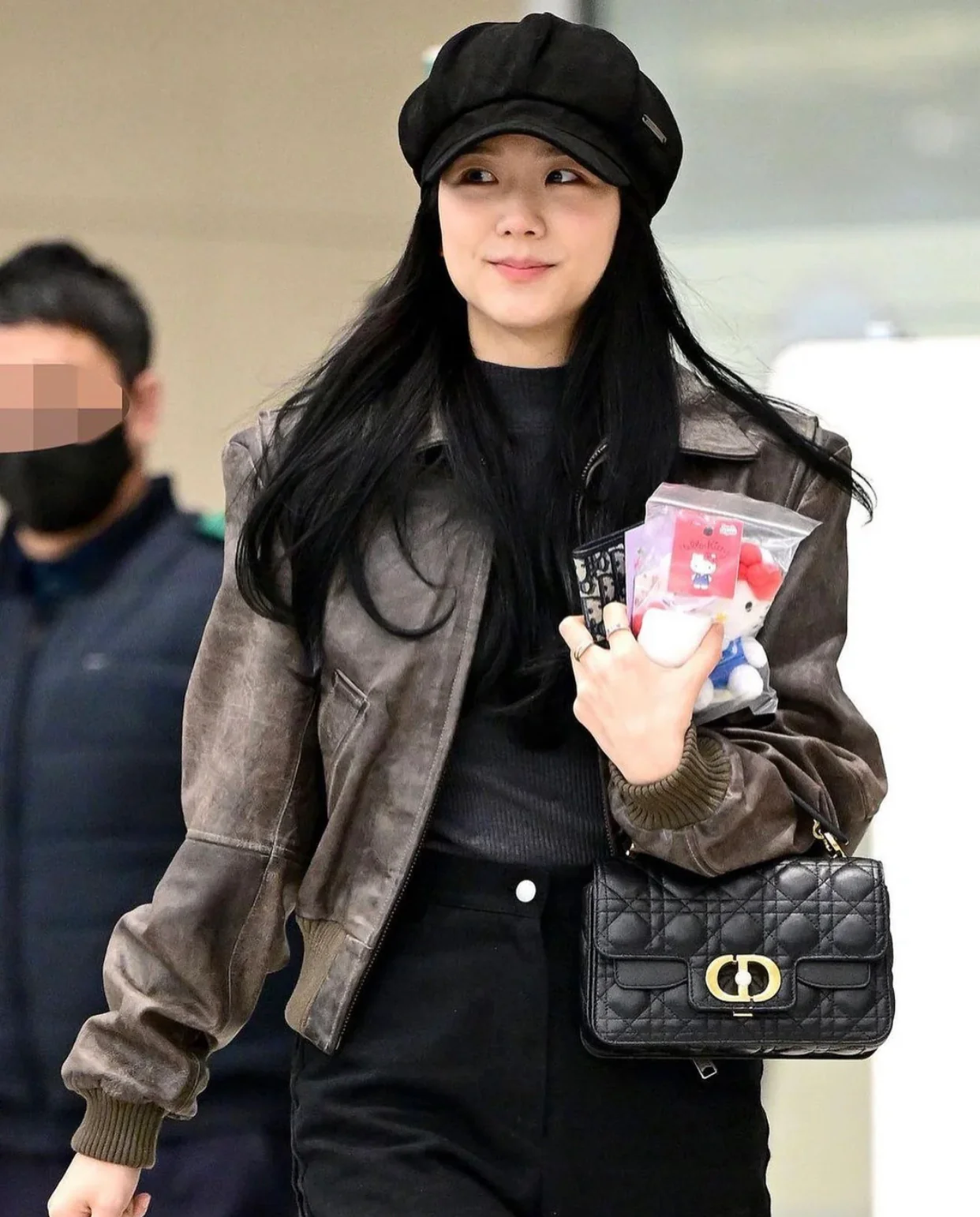 Сумка Dior Jolie - Кожаная - Черная