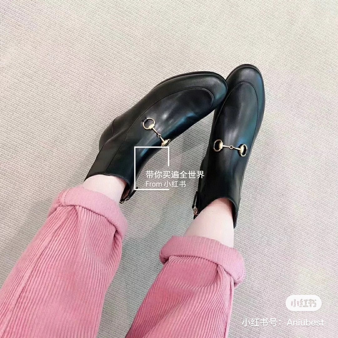 Ботильоны Gucci Street с пряжкой - верхнее изображение