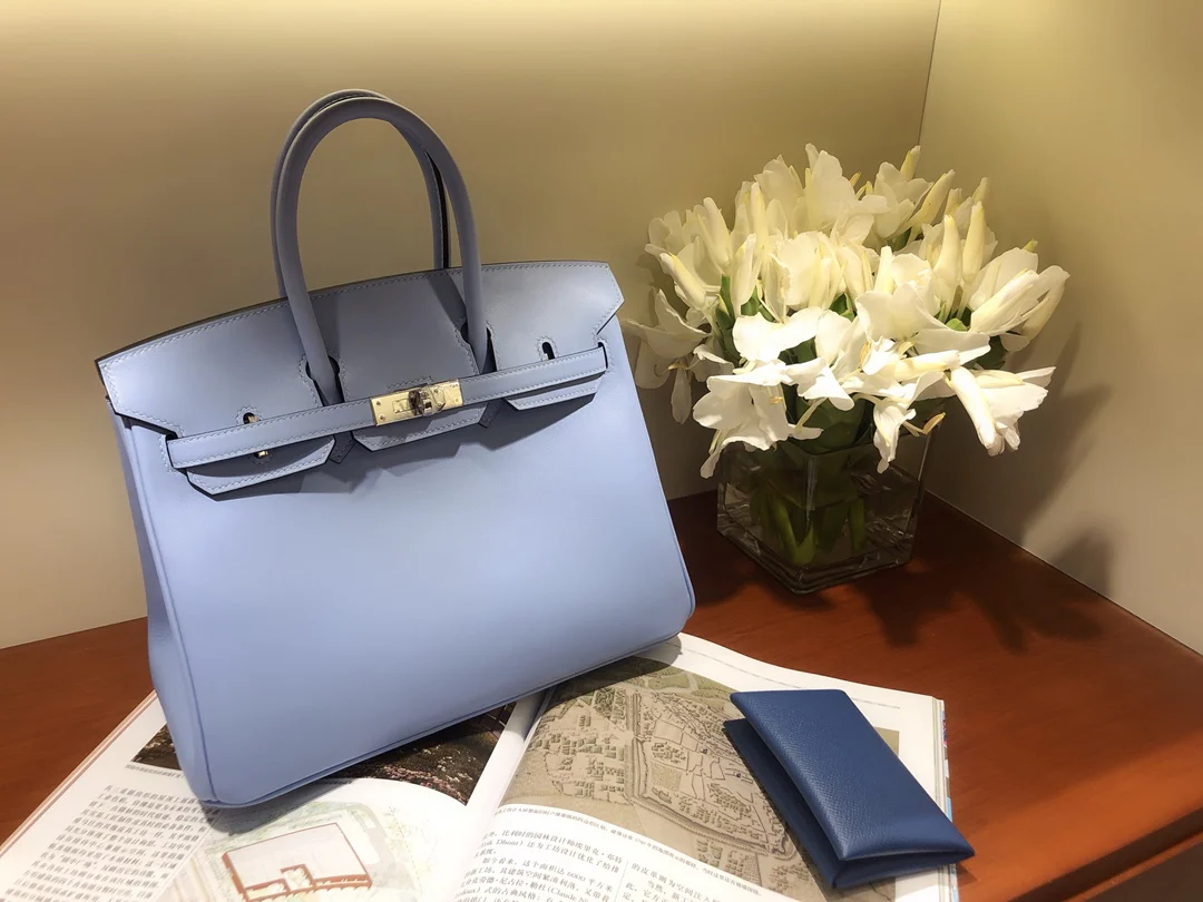 Сумка Hermes Birkin 25 Swift с серебряной пряжкой