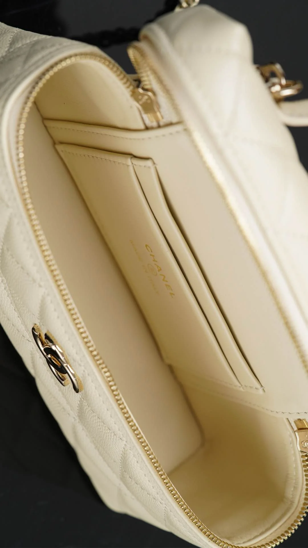 25 центов - Ручной пакет-коробочка - Личи Корова - Бежевый