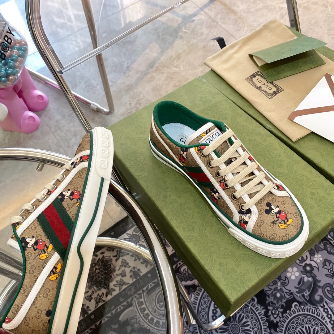 Кед Gucci из парусины - Полная коллекция - 1