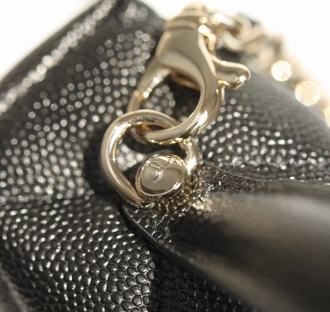 Длинный клатч-коробочка Chanel 25c-LP - черный