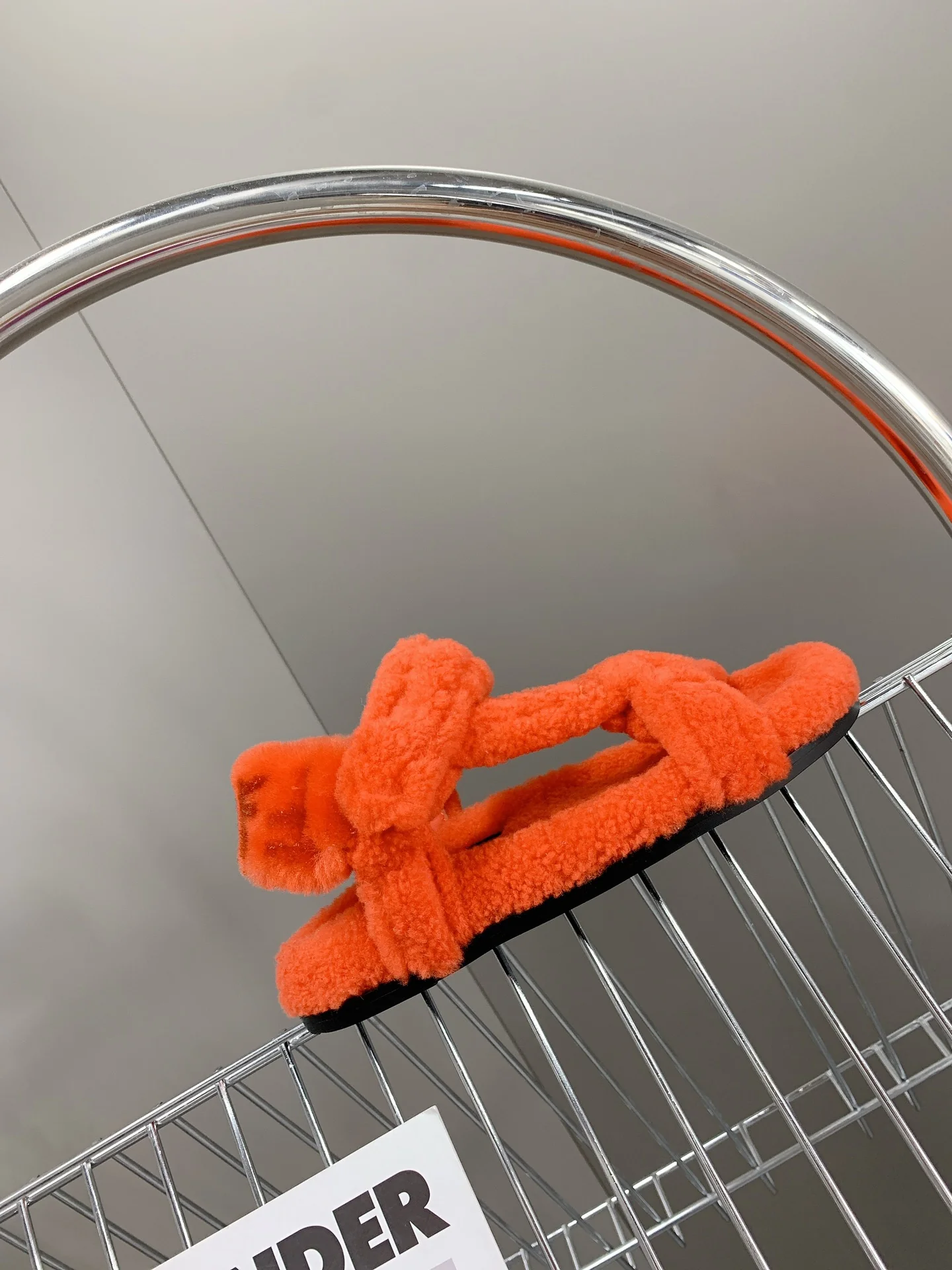 Fendi - Мягкие сандалии - Оранжевые