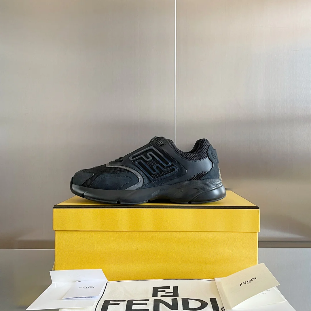 Кроссовки Fendi - Парные - Черные